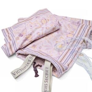 Victoria's Secret Lavender Floral Towel Backpack